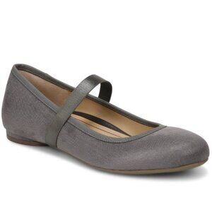 Vionic Gray Mary Jane Flats